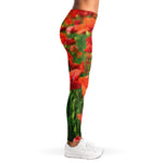 Remembrance Day Poppy Print Women's Leggings