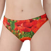 Remembrance Day Poppy Print Women's Panties