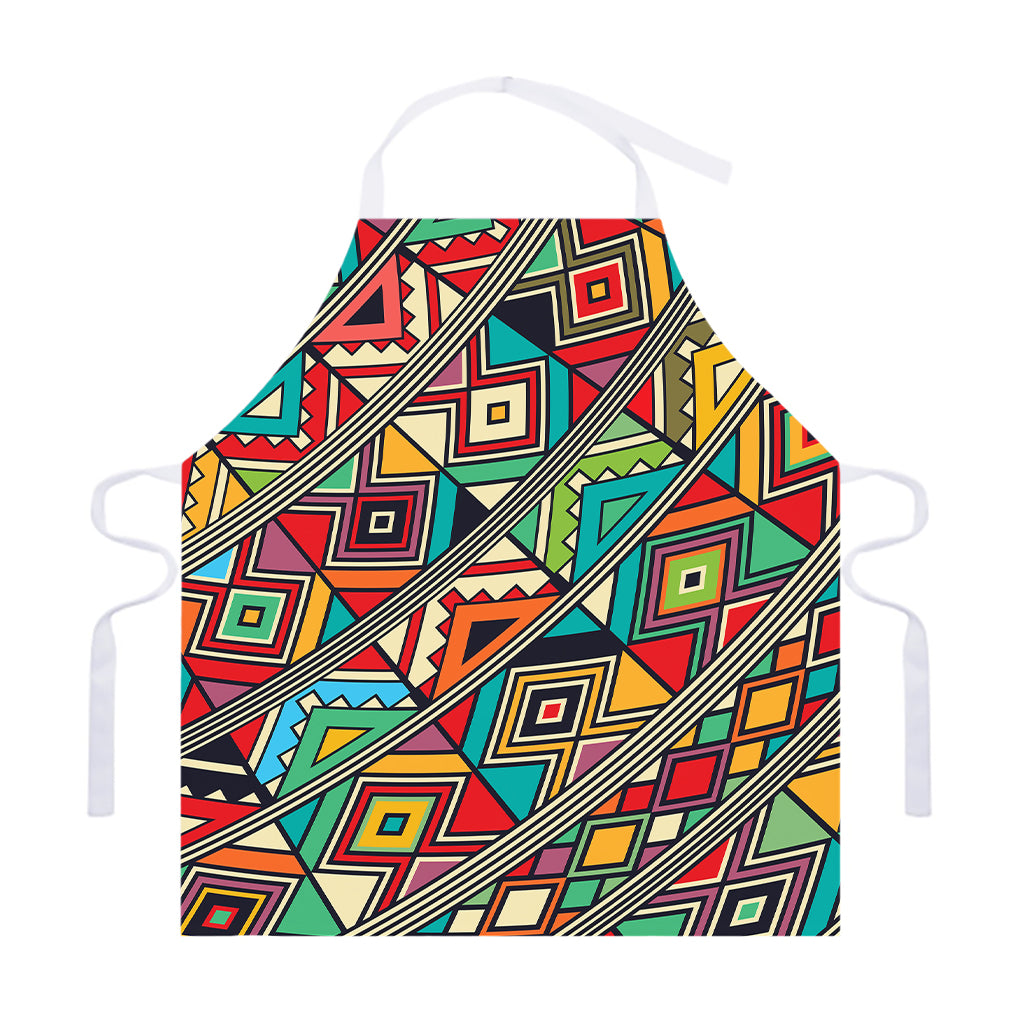 Retro African Ethnic Tribal Print Adjustable Apron