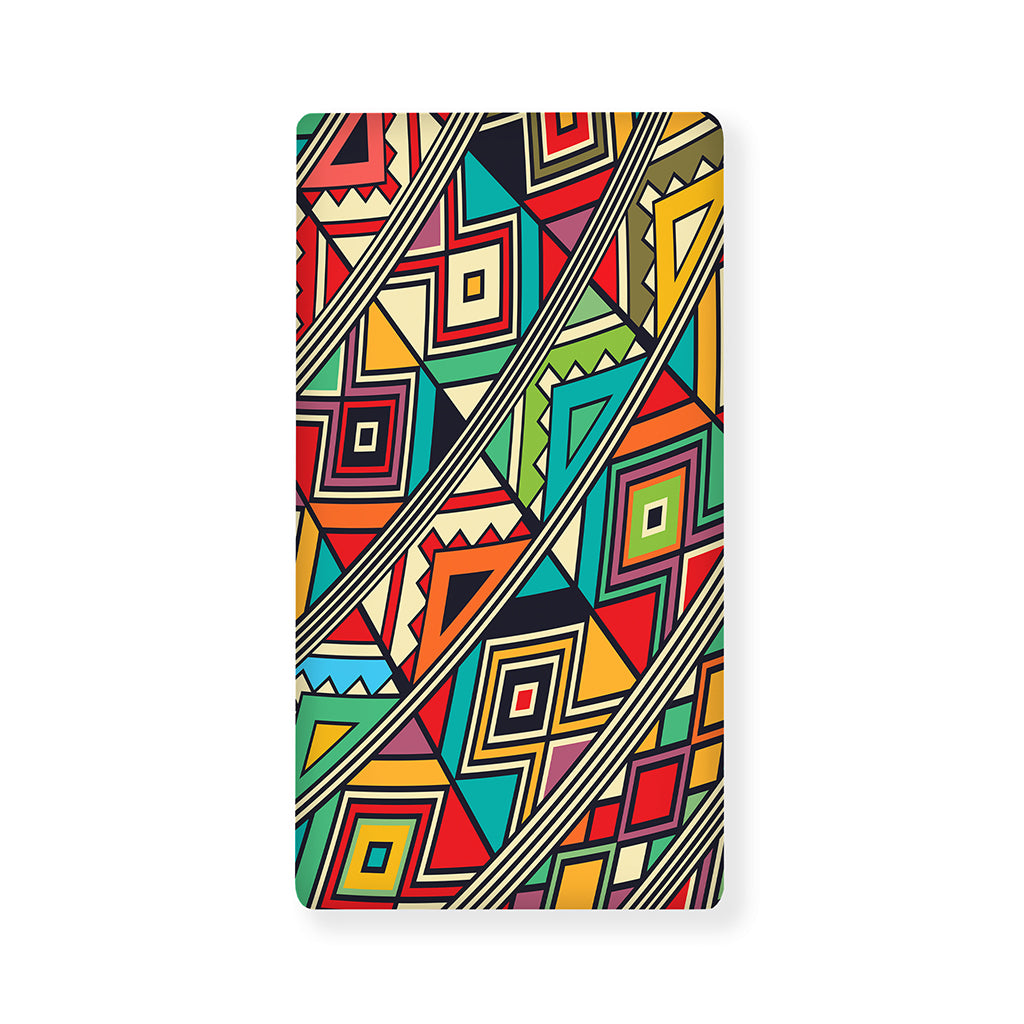 Retro African Ethnic Tribal Print Baby Crib Sheet