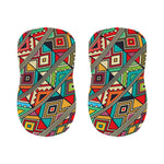 Retro African Ethnic Tribal Print Bar Stool Covers