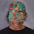 Retro African Ethnic Tribal Print Baseball Cap