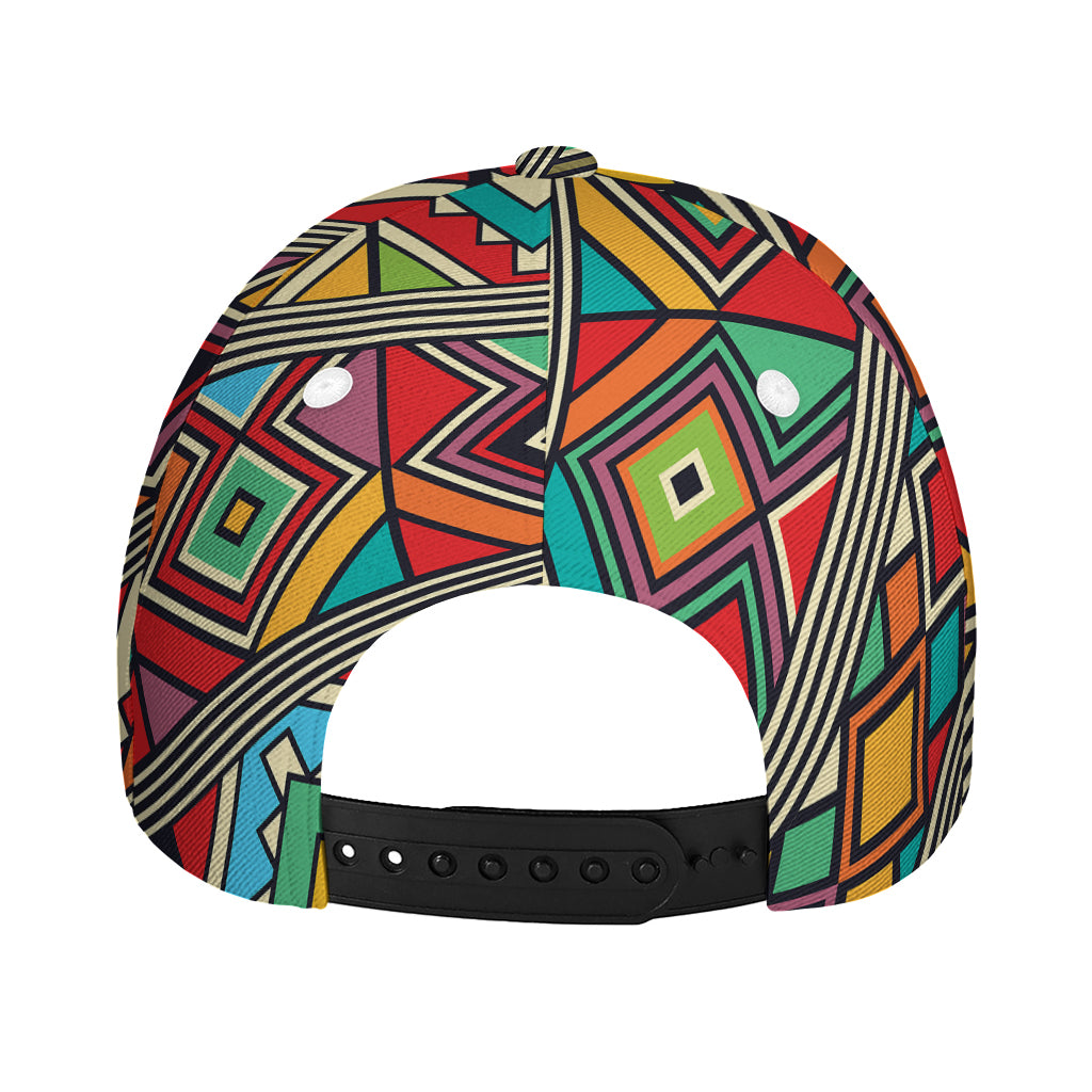Retro African Ethnic Tribal Print Baseball Cap