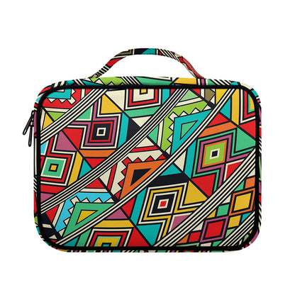 Retro African Ethnic Tribal Print Briefcase Bible Bag