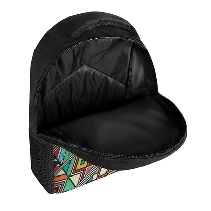 Retro African Ethnic Tribal Print Casual Backpack