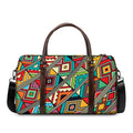 Retro African Ethnic Tribal Print Duffel Bag