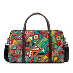 Retro African Ethnic Tribal Print Duffle Bag
