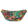 Retro African Ethnic Tribal Print Fanny Pack