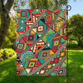 Retro African Ethnic Tribal Print Garden Flag