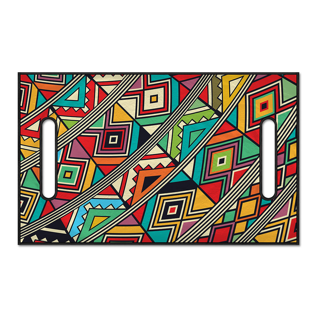 Retro African Ethnic Tribal Print Golf Cart Seat Cover