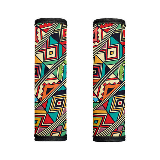 Retro African Ethnic Tribal Print Handle Covers