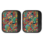 Retro African Ethnic Tribal Print Handle Covers