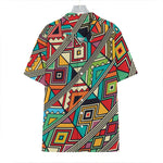 Retro African Ethnic Tribal Print Hawaiian Shirt