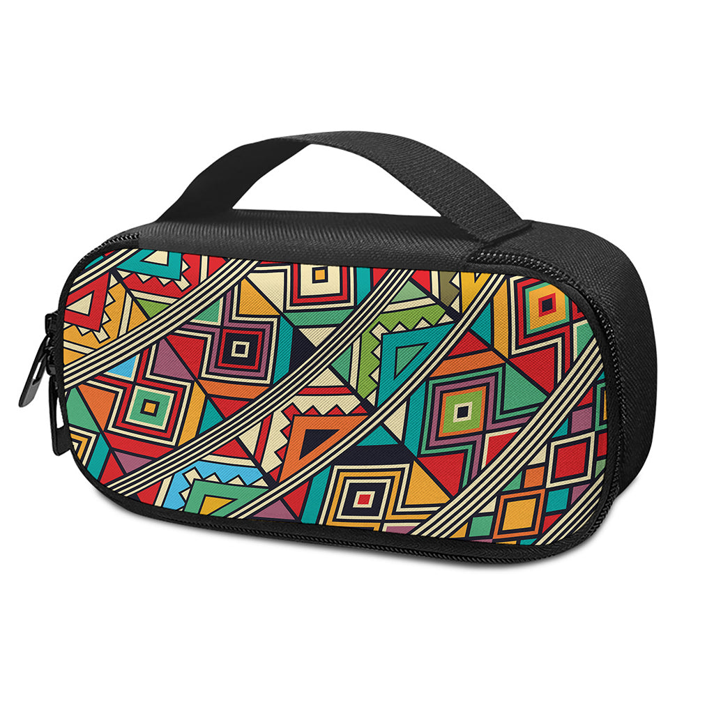 Retro African Ethnic Tribal Print Insulin Cooler Travel Case