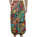 Retro African Ethnic Tribal Print Lantern Pants