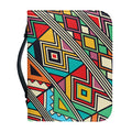 Retro African Ethnic Tribal Print Leather Bible Cover