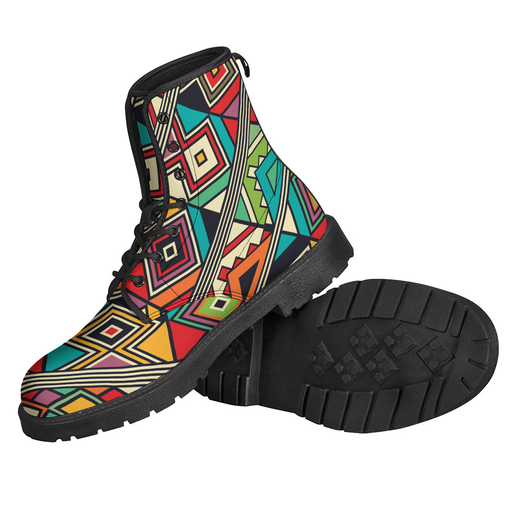Retro African Ethnic Tribal Print Backpack