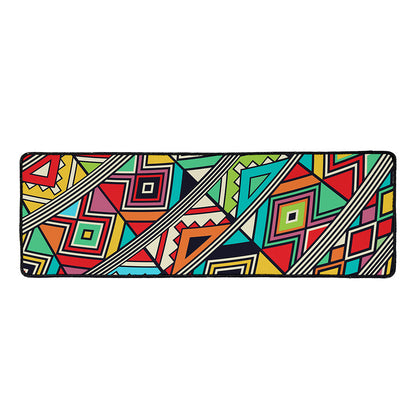 Retro African Ethnic Tribal Print Long Kitchen Mat
