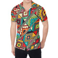 Retro African Ethnic Tribal Print Men's Shirt