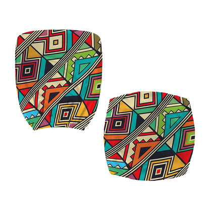 Retro African Ethnic Tribal Print Office Chair Cover