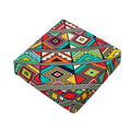 Retro African Ethnic Tribal Print Outdoor Seat Cushion Cover