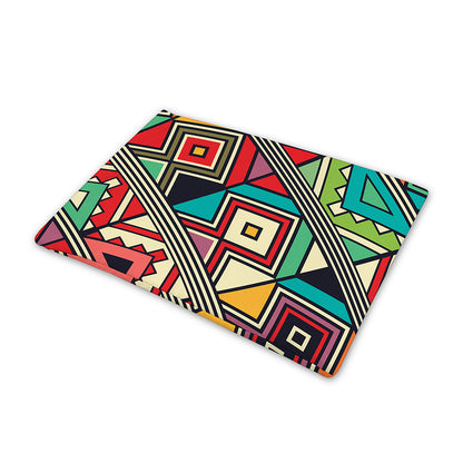 Retro African Ethnic Tribal Print Pet Cooling Mat Cover