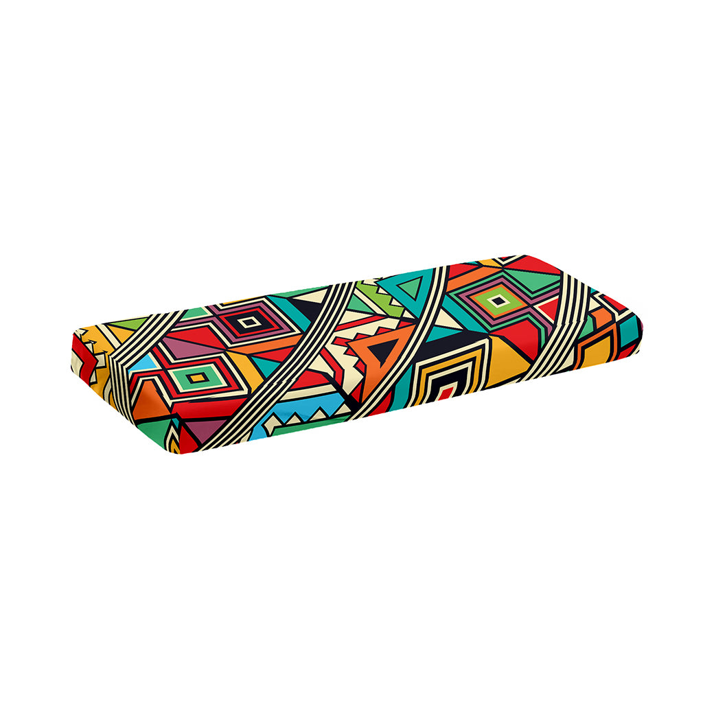 Retro African Ethnic Tribal Print Piano Keyboard Cover
