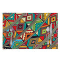 Retro African Ethnic Tribal Print Placemat