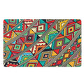 Retro African Ethnic Tribal Print Polyester Doormat