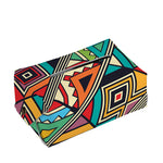 Retro African Ethnic Tribal Print Rectangle Tissue Box Cover