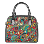 Retro African Ethnic Tribal Print Shoulder Handbag