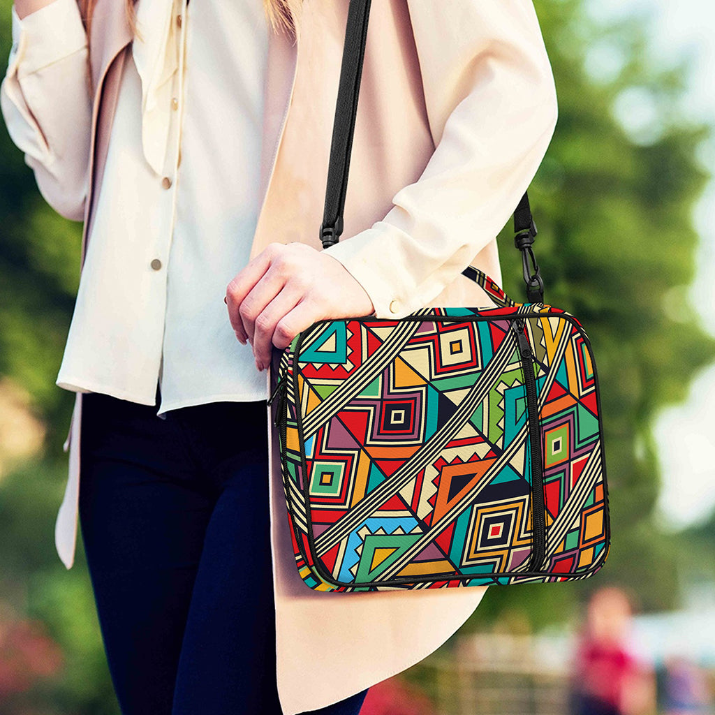 Retro African Ethnic Tribal Print Shoulder Strap Bible Bag