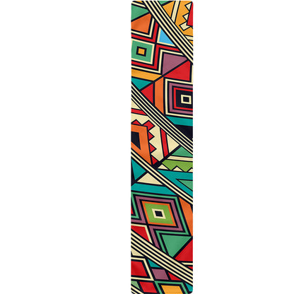Retro African Ethnic Tribal Print Table Runner