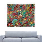 Retro African Ethnic Tribal Print Tapestry