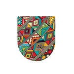 Retro African Ethnic Tribal Print Toilet Lid Cover