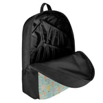 Retro Air Balloon Pattern Print 17 Inch Backpack