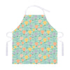 Retro Air Balloon Pattern Print Adjustable Apron