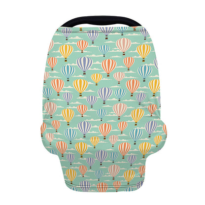Retro Air Balloon Pattern Print Baby Seat Cover