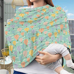 Retro Air Balloon Pattern Print Baby Seat Cover
