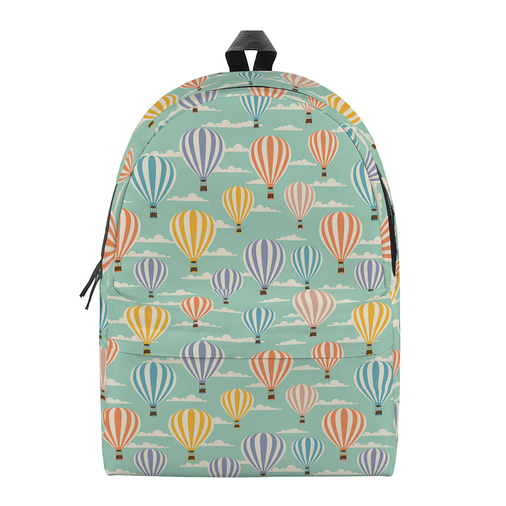 Retro Air Balloon Pattern Print Backpack