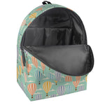 Retro Air Balloon Pattern Print Backpack