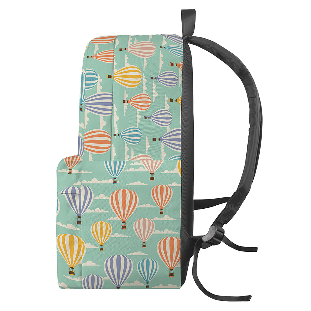 Retro Air Balloon Pattern Print Backpack