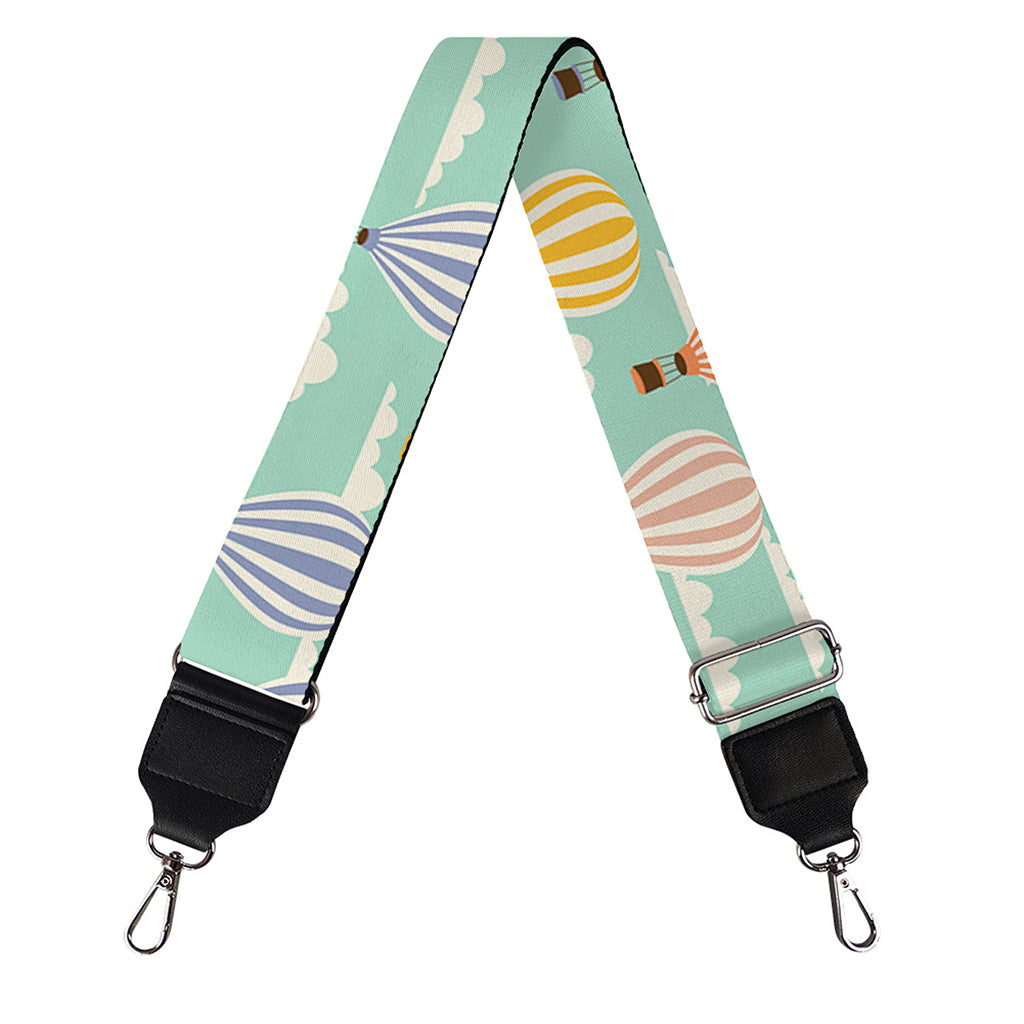 Retro Air Balloon Pattern Print Bag Strap