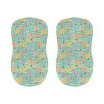 Retro Air Balloon Pattern Print Bar Stool Covers