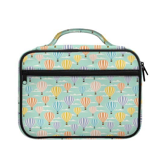 Retro Air Balloon Pattern Print Briefcase Bible Bag