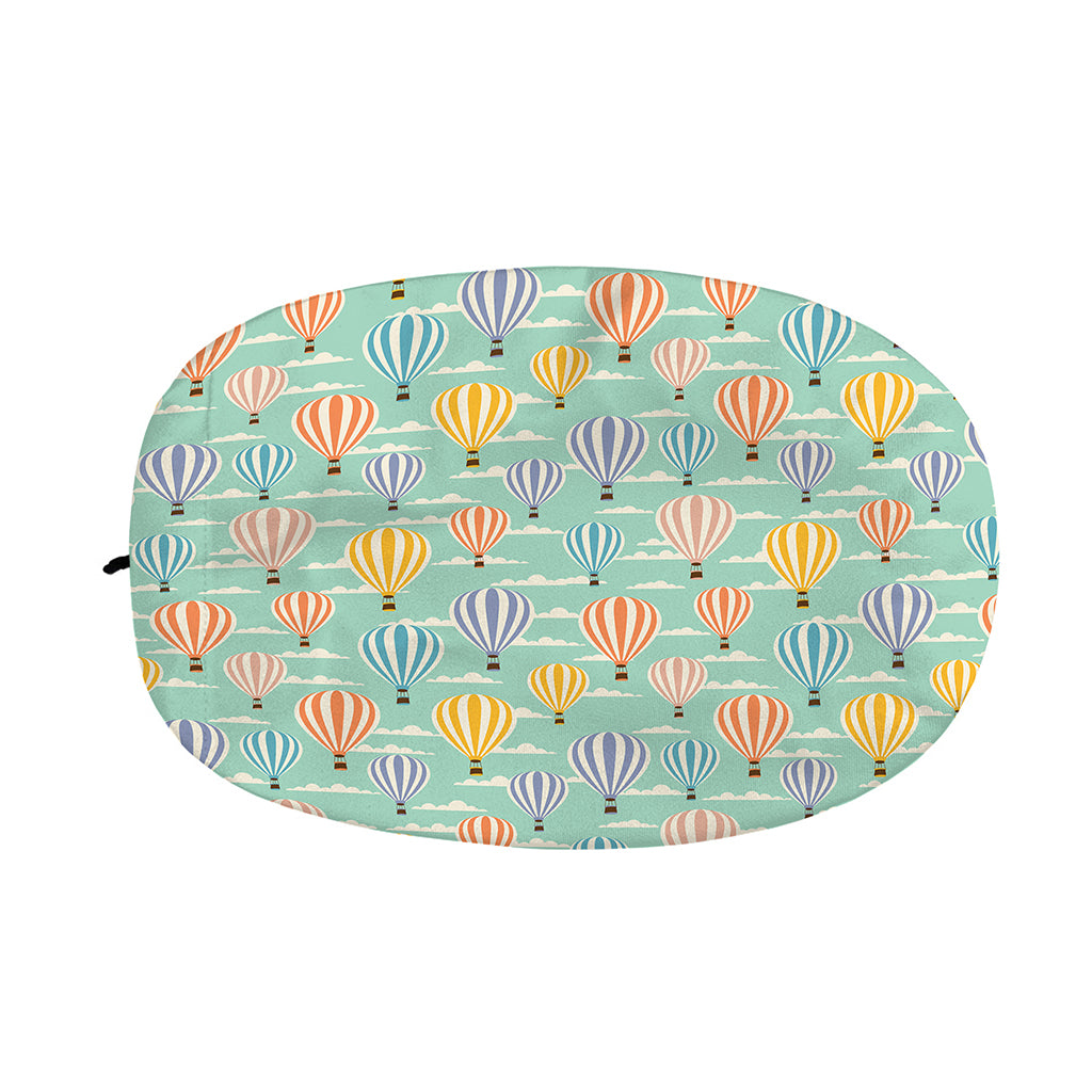 Retro Air Balloon Pattern Print Car Side Mirror Covers