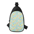 Retro Air Balloon Pattern Print Sling Bag