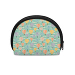 Retro Air Balloon Pattern Print Coin Purse