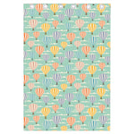 Retro Air Balloon Pattern Print Curtain