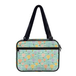 Retro Air Balloon Pattern Print Double Strap Bible Bag